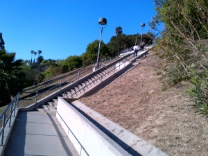 Cal State stairs