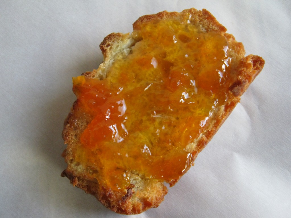 Beer Bread with Apricot Jam