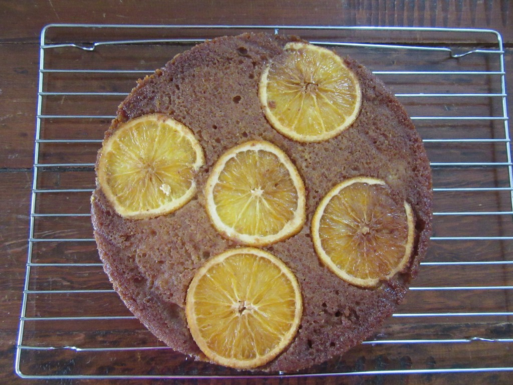 Orange Almond Polenta Cake 009