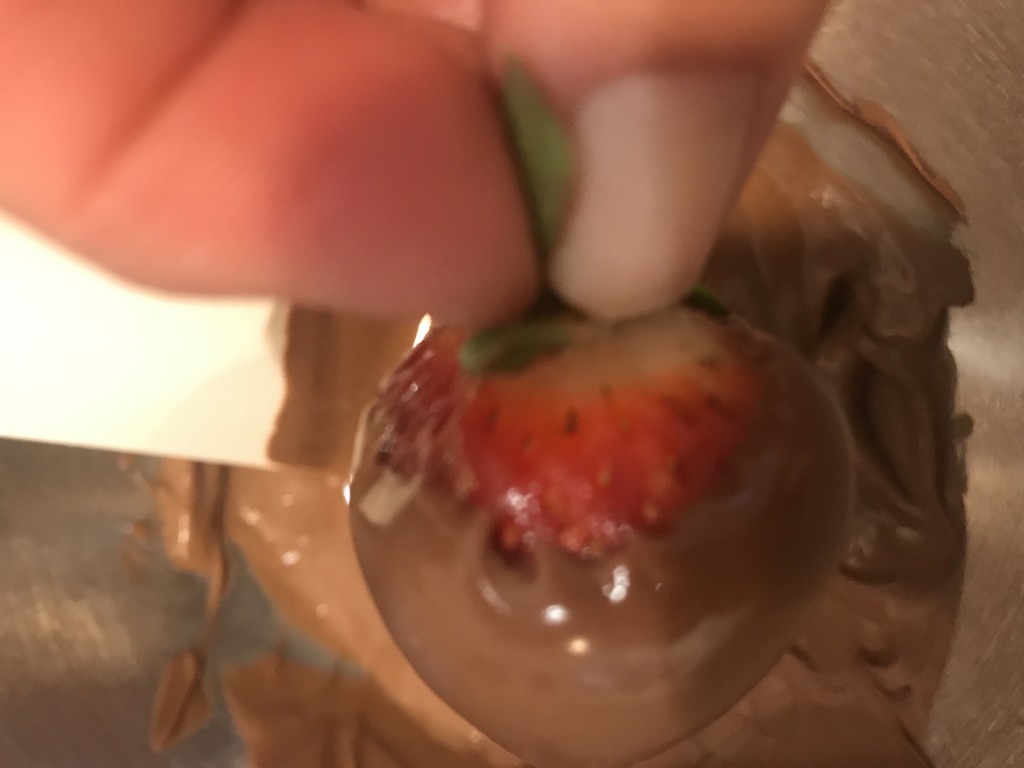 covered strawberry