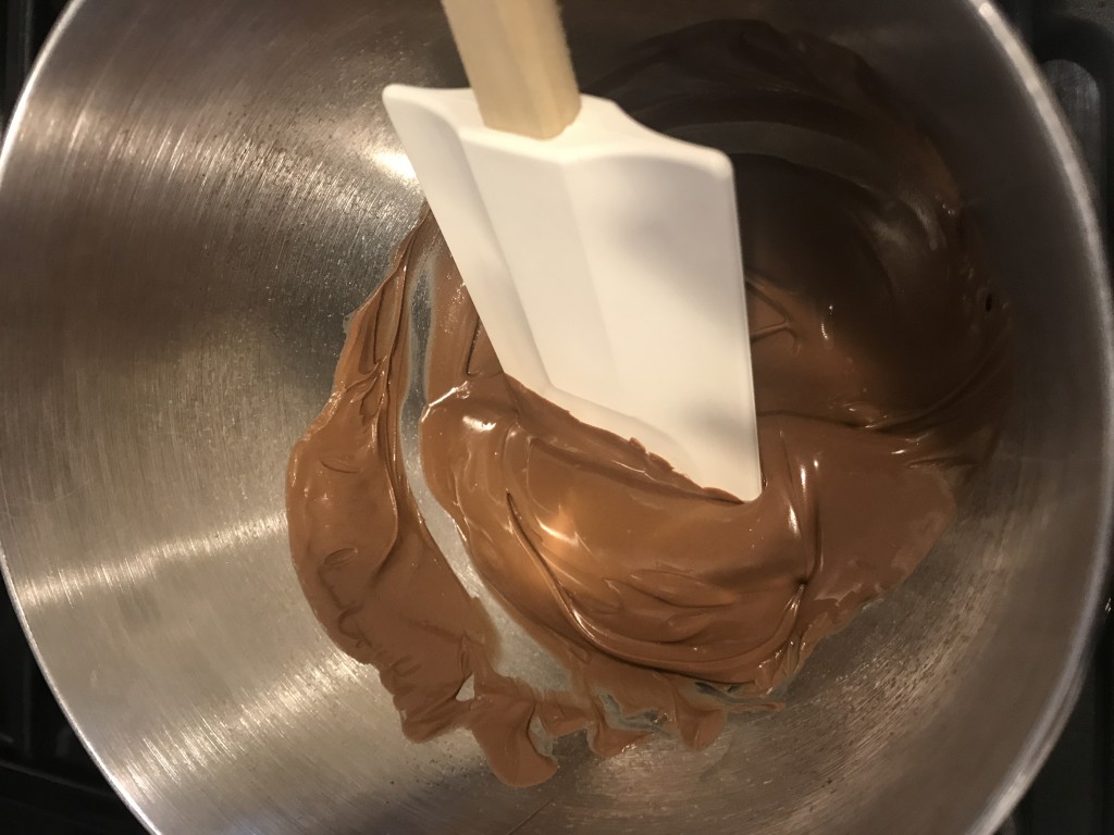 melted chocolate