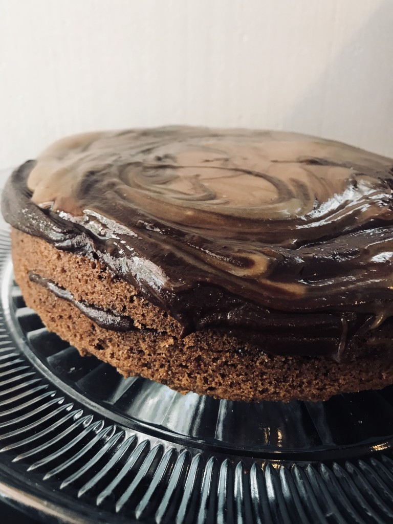 Paleo Chocolate Caramel Cake